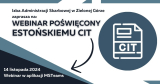 Webinar poświęcony Estońskiemu CIT